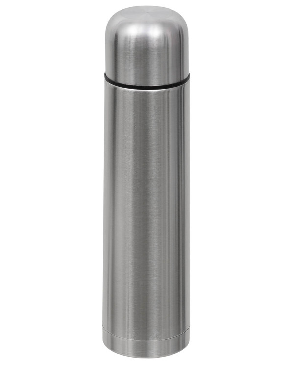 Vacuum Thermos Bottle, 1 l,  Stainless Steel