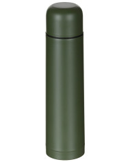 Vacuum Thermos Bottle, 1 l, OD green