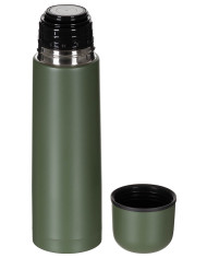 Vacuum Thermos Bottle, 500 ml, OD green