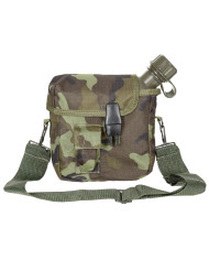 US Canteen, angular, with cover, M 95 CZ camo, 2 Qt