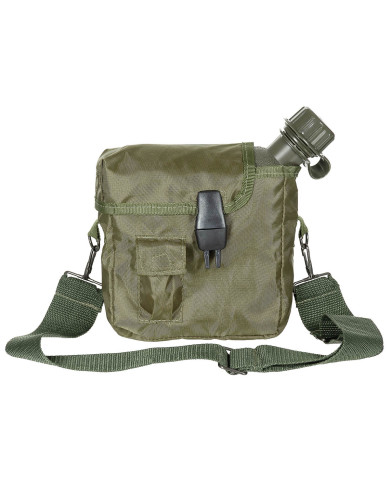 US Canteen, angular, with cover, OD green, 2 Qt