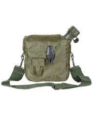 US Canteen, angular, with cover, OD green, 2 Qt