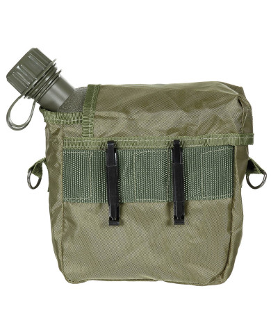 US Canteen, angular, with cover, OD green, 2 Qt