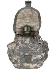 US Canteen, OD green, new, 1 l, AT-digital cover, orig.