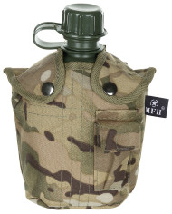 US Plastic Canteen,1 l, cover, operation-camo