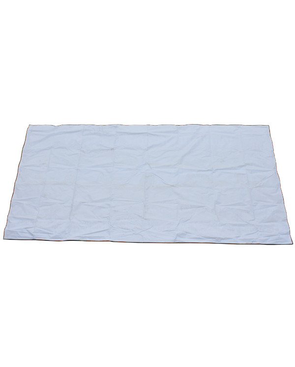 Tarpaulin, size: 6.2 x 3.2 m, edge reinforcement, used