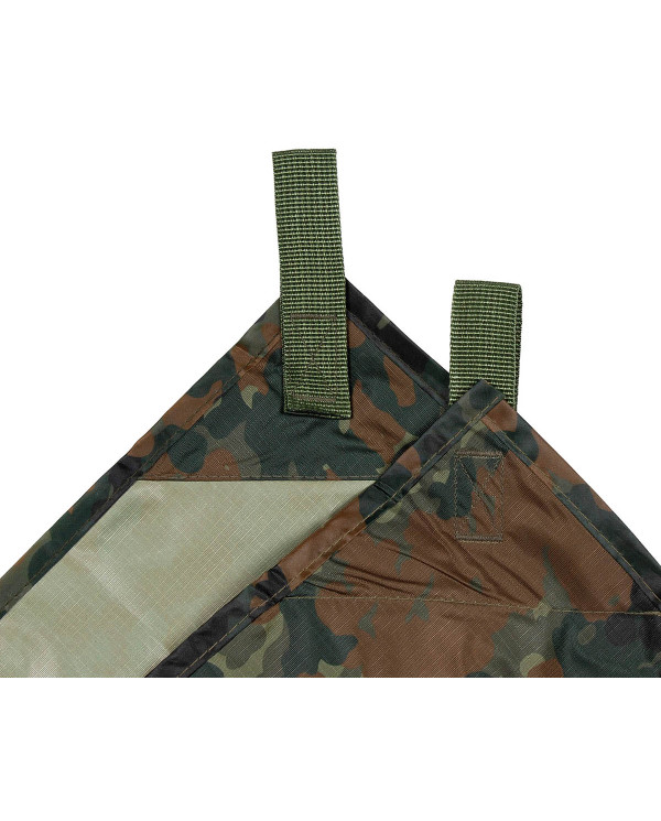 Tarpaulin, "Tarp Extreme", flecktarn, ca. 300 x 300 cm