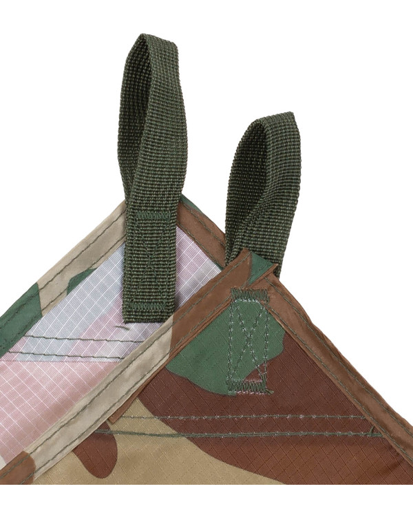 Tarpaulin, "Tarp Extreme", woodland, ca. 300 x 300 cm