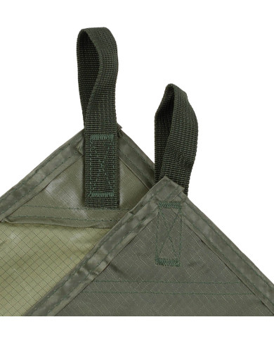 Tarpaulin, "Tarp Extreme", OD green, ca. 300 x 300 cm