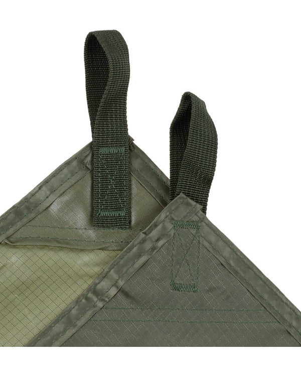 Tarpaulin, "Tarp Extreme", OD green, ca. 300 x 300 cm