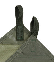 Tarpaulin, "Tarp Extreme", OD green, ca. 300 x 300 cm