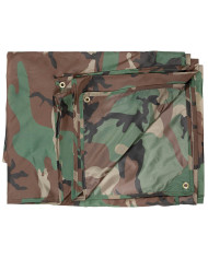 Tarpaulin, "Tarp", woodland, ca. 500 x 600 cm