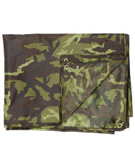 Tarpaulin, "Tarp", M 95 CZ camo, ca. 300 x 500 cm