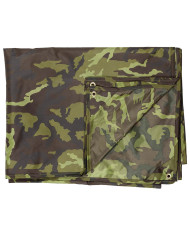 Tarpaulin, "Tarp", M 95 CZ camo, ca. 300 x 400 cm