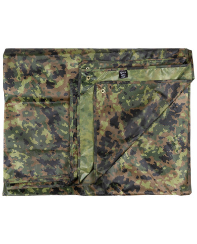 Tarpaulin, "Tarp", M05 camo, ca. 300 x 300 cm