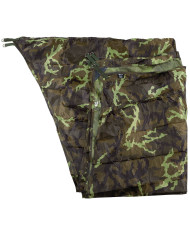 Tarpaulin, "Hexagon-Tarp",  M 95 CZ camo, ca. 340 x 310 cm