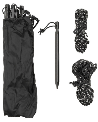Tarpaulin, "Hexagon-Tarp",  M 95 CZ camo, ca. 340 x 310 cm