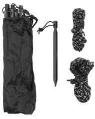 Tarpaulin, "Hexagon-Tarp",  M 95 CZ camo, ca. 340 x 310 cm