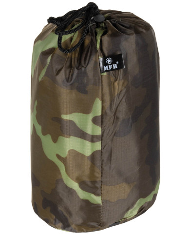 Tarpaulin, "Hexagon-Tarp",  M 95 CZ camo, ca. 340 x 310 cm