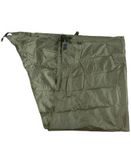 Tarpaulin, "Hexagon-Tarp",  OD green, ca. 340 x 310 cm