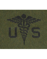 US Blanket, "Medical", OD green, ca. 225 x 155 cm