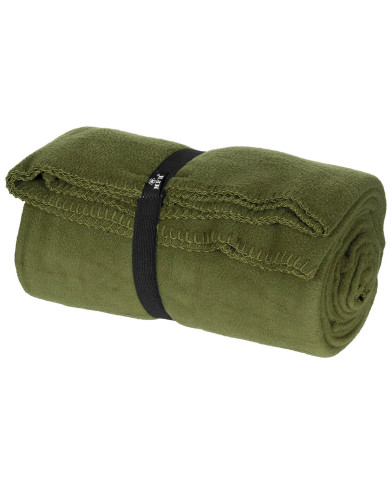 Fleece Blanket, OD green, ca. 200 x 150 cm
