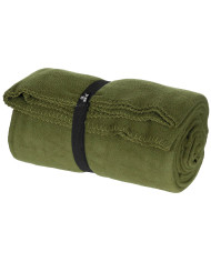 Fleece Blanket, OD green, ca. 200 x 150 cm