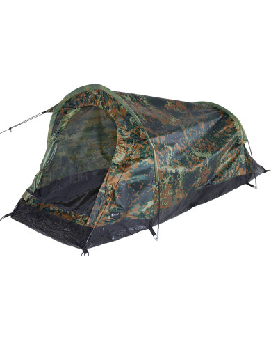 Tunnel Tent, "Schwarzenberg", flecktarn, 1 person