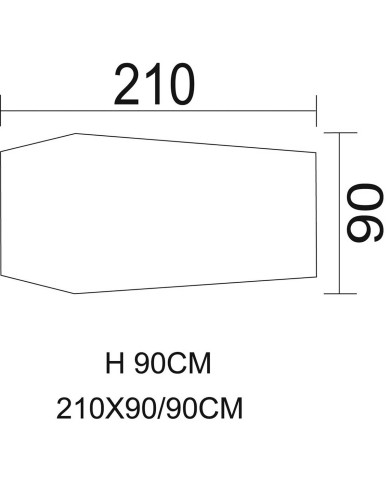 Tunnel Tent, "Schwarzenberg", woodland, 1 person