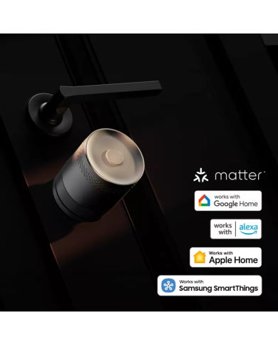 YALE LINUS L2 LITE Euro Smart lock Silver viedā slēdzene