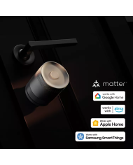 YALE LINUS L2 LITE Euro Smart lock Silver viedā slēdzene