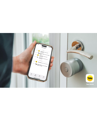 YALE LINUS L2 LITE Euro Smart lock Silver viedā slēdzene