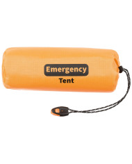Emergency Tent, orange, one side aluminium-coated
