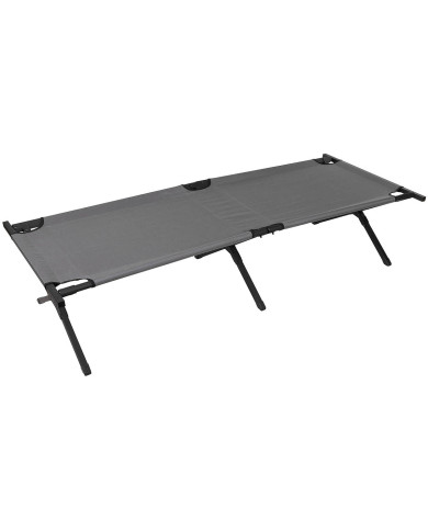 Cot, metal frame, anthracite