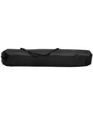 US Cot, Aluminium, black