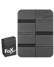 Thermal Seat Pad, foldable, with Molle pouch, black