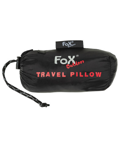 Travel Pillow, inflatable, black