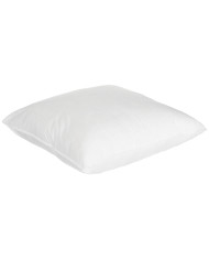 Disposable Pillow, white, ca. 40 x 40 cm