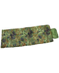Israeli Pilot's Sleeping Bag, flecktarn, 2-layer filling