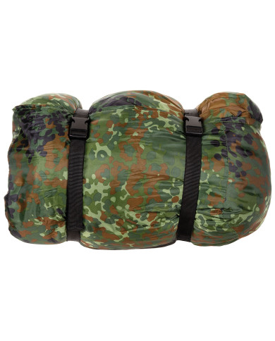 Israeli Pilot's Sleeping Bag, flecktarn, 2-layer filling