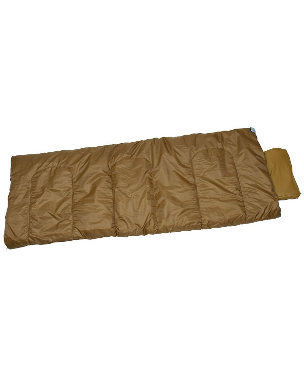 Israeli Pilot's Sleeping Bag, coyote tan, 2-layer filling