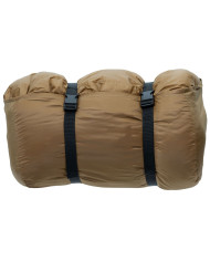 Israeli Pilot's Sleeping Bag, coyote tan, 2-layer filling