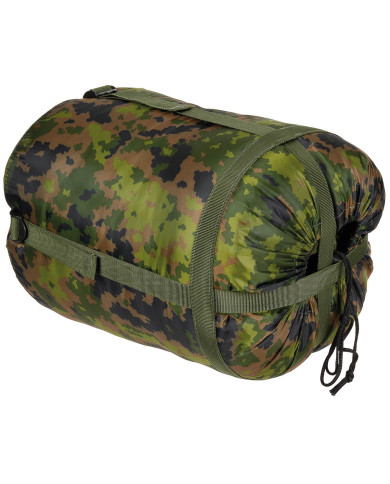 Mummy Sleeping Bag, M05 camo, 2-layer filling