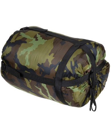 Mummy Sleeping Bag, M 95 CZ camo, 2-layer filling