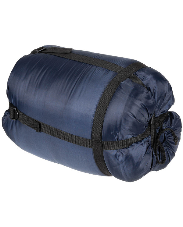 Mummy Sleeping Bag, blue, 2-layer filling