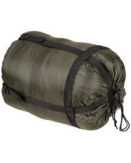 Mummy Sleeping Bag, OD green, 2-layer filling