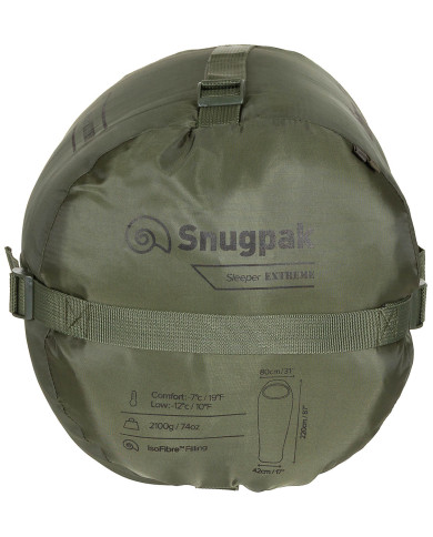 Sleeping Bag, Snugpak, "Sleeper Extreme", OD green