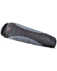 Mummy Sleeping Bag, "Economic", black-grey