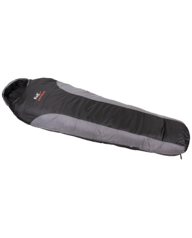 Mummy Sleeping Bag, "Advance", black-grey