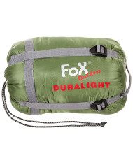 Sleeping Bag, "Duralight", OD green-black